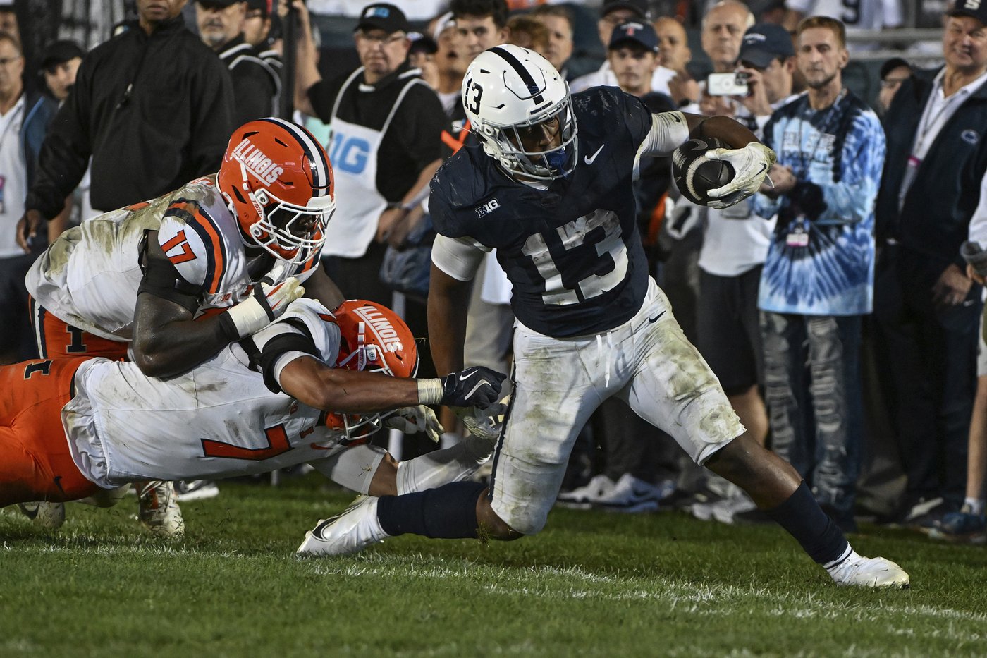 No. 7 Nittany Lions getting overpowering efforts from RBs Allen, Singleton | iNFOnews.ca No. 7 Nittany Lions getting overpowering efforts from RBs Allen, Singleton | iNFOnews.ca