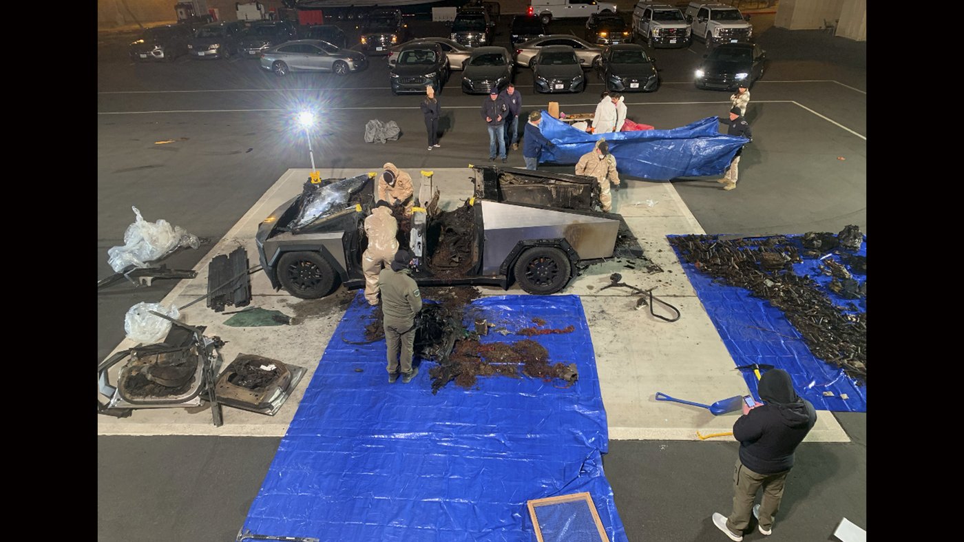 Soldier shot self in head before Cybertruck exploded outside Trump's Las Vegas hotel, officials say | iNFOnews.ca Soldier shot self in head before Cybertruck exploded outside Trump's Las Vegas hotel, officials say | iNFOnews.ca