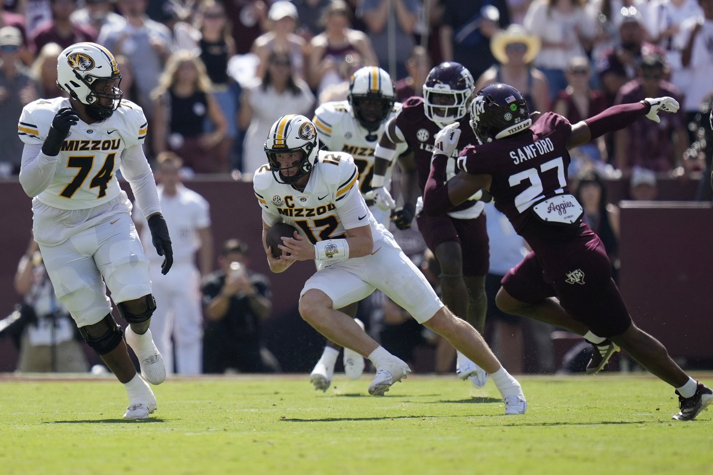 No. 21 Mizzou hopes to bounce back from Texas A&M loss with game at FCS UMass | iNFOnews.ca No. 21 Mizzou hopes to bounce back from Texas A&M loss with game at FCS UMass | iNFOnews.ca