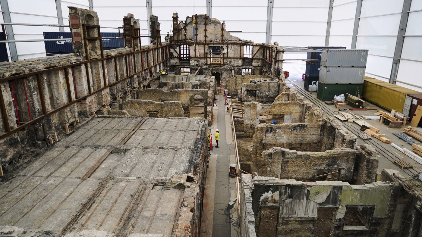 The reconstruction of Copenhagen's Old Stock Exchange takes shape after a destructive fire | iNFOnews.ca