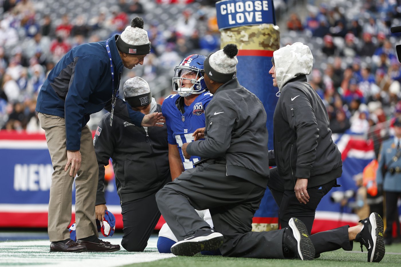 Giants QB Tommy DeVito has a sore throwing arm after loss to Bucs | iNFOnews.ca Giants QB Tommy DeVito has a sore throwing arm after loss to Bucs | iNFOnews.ca