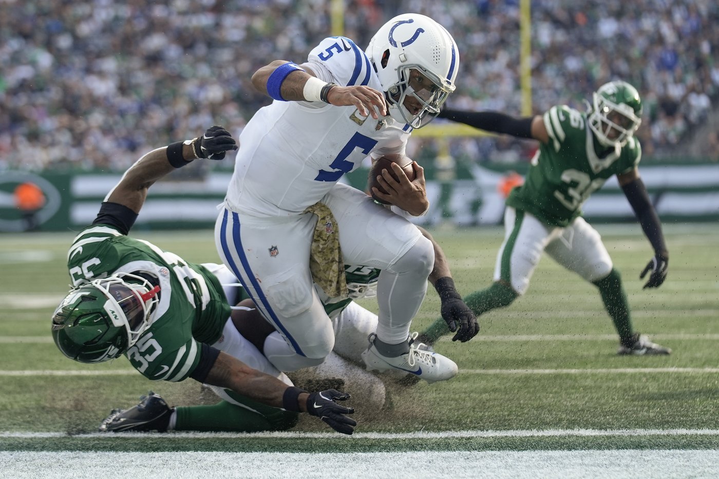 Josh Downs, Anthony Richardson team up to give Colts offense a jolt of energy in win over Jets | iNFOnews.ca