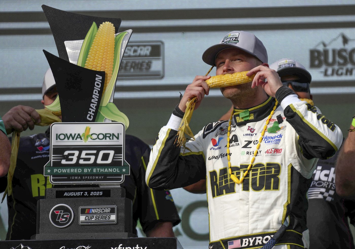 William Byron thinks Iowa win can build momentum for NASCAR's playoffs | iNFOnews.ca