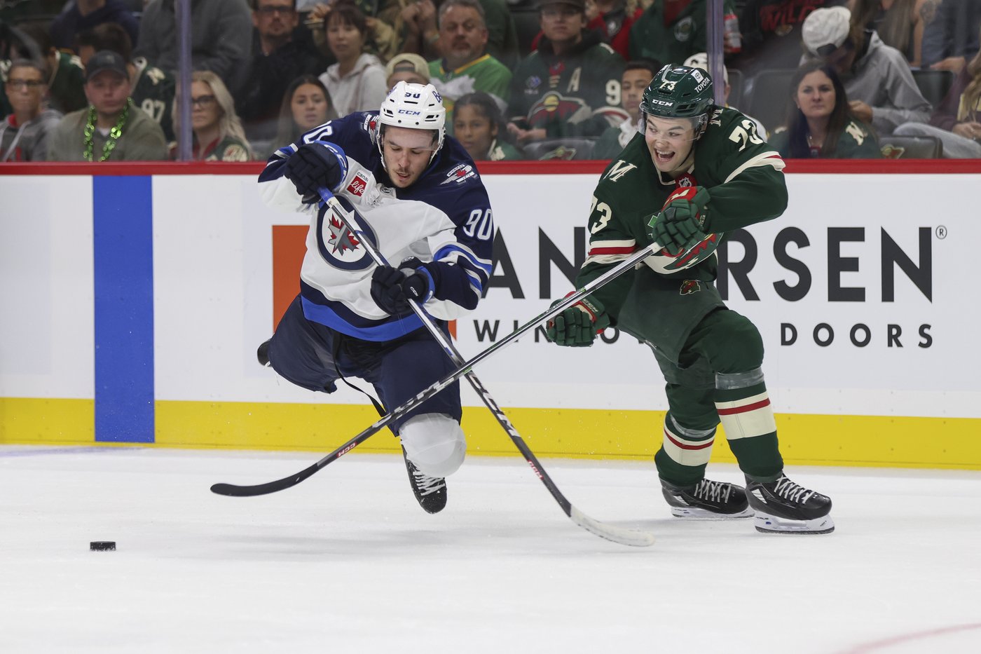 Eriksson Ek gets five points as Wild whip Jets 8-5 in pre-season tilt | iNFOnews.ca