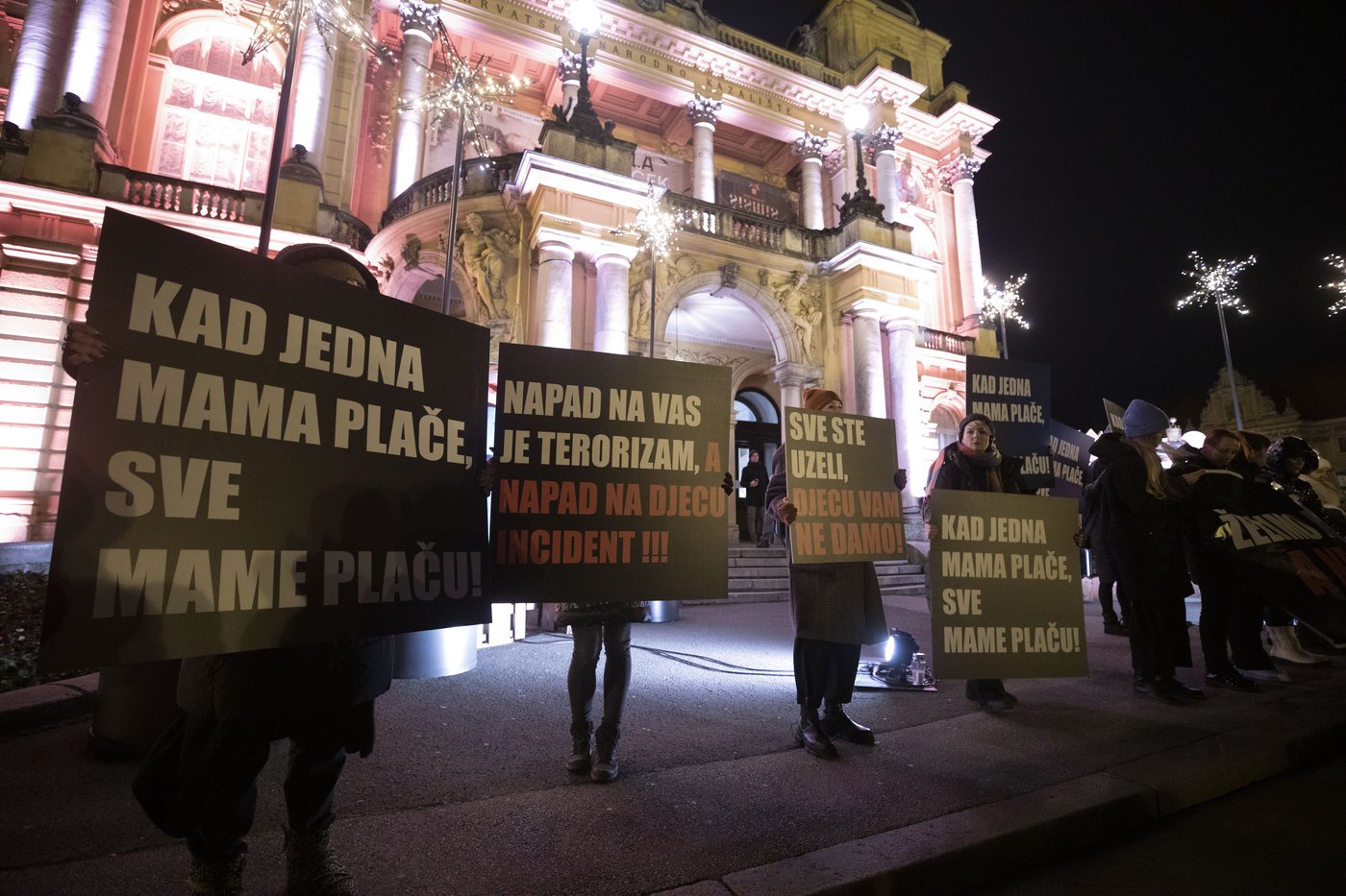Hundreds march in Croatia for safer schools after a student is killed in a knife attack | iNFOnews.ca