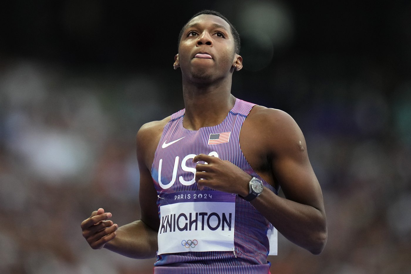 US Olympic sprinter Knighton banned for positive test for anabolic steroid | iNFOnews.ca