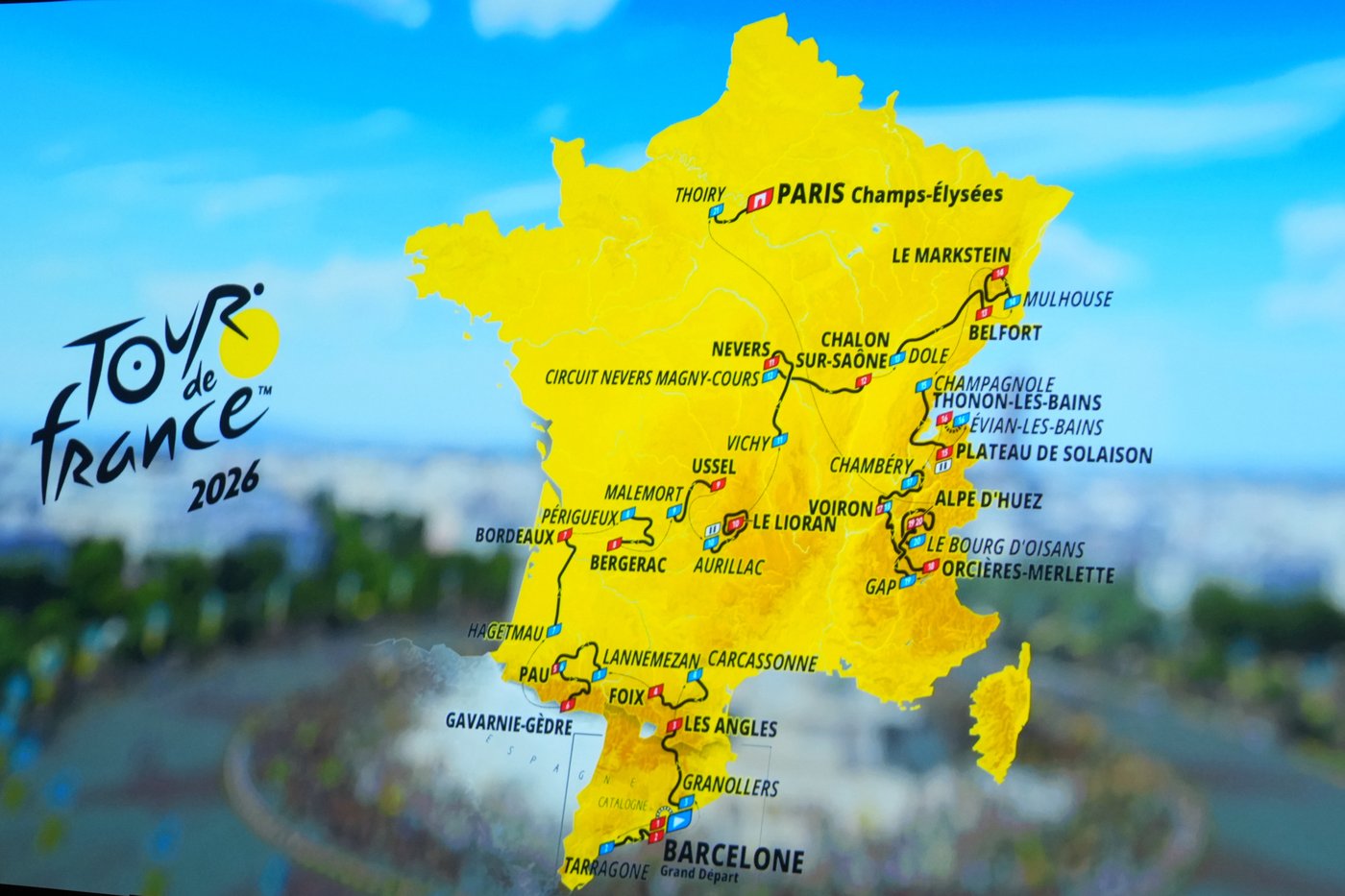 Tour de France returns to Montmartre for grand finale in 2026, men face Alpe d'Huez double | iNFOnews.ca Tour de France returns to Montmartre for grand finale in 2026, men face Alpe d'Huez double | iNFOnews.ca