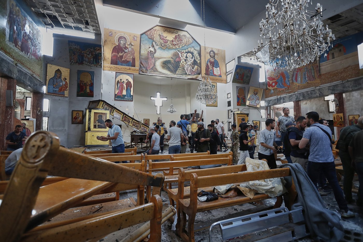 Suicide bomber kills at least 22 in Greek Orthodox church in Syria during Divine Liturgy | iNFOnews.ca Suicide bomber kills at least 22 in Greek Orthodox church in Syria during Divine Liturgy | iNFOnews.ca