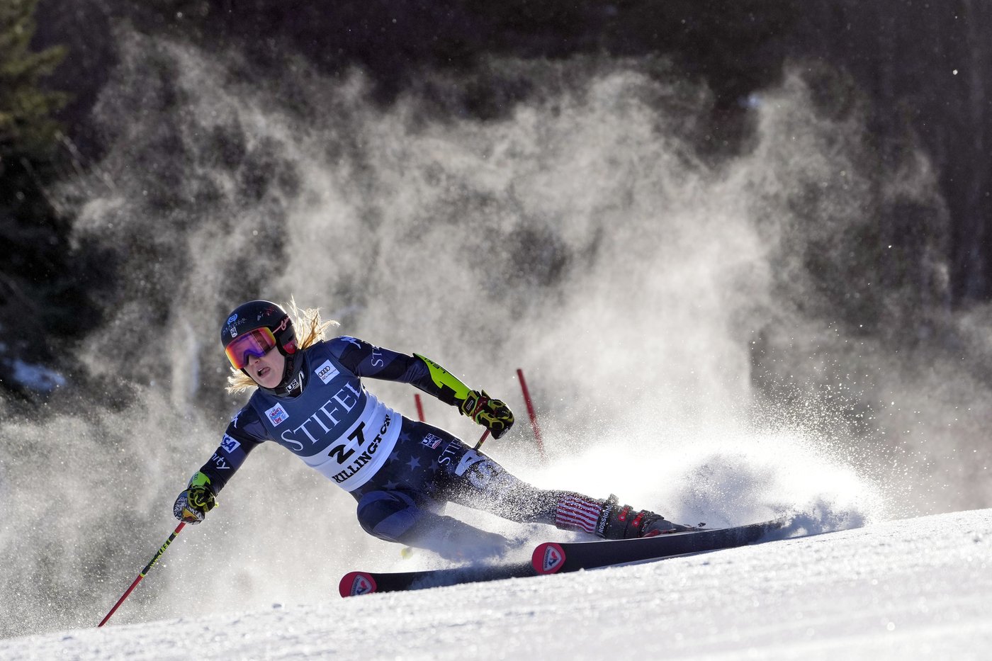 American skier Nina O'Brien ready for another comeback after breaking left leg twice | iNFOnews.ca