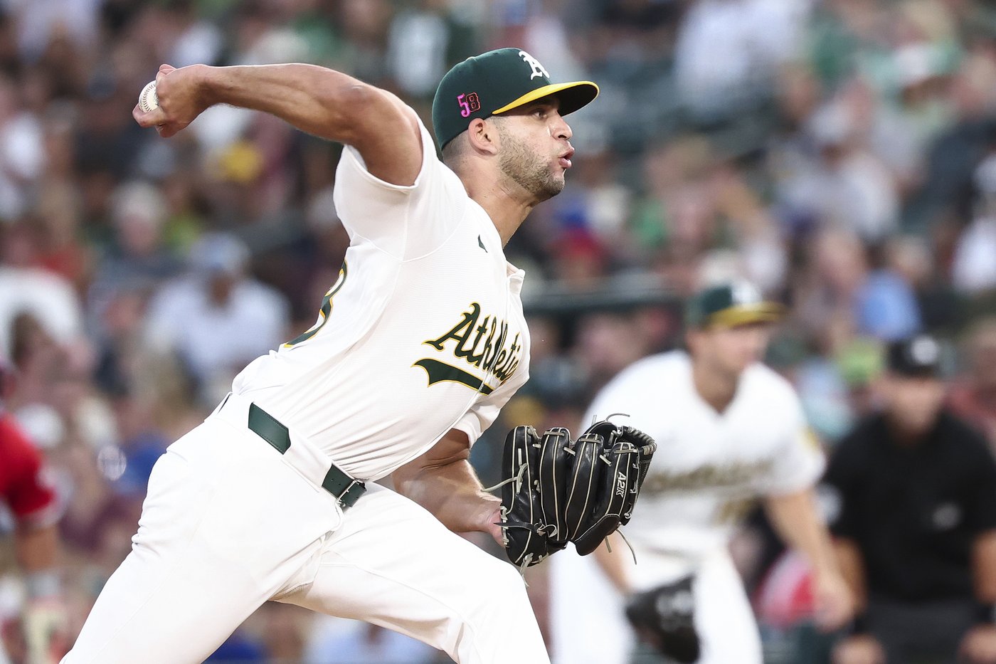 Morales, Rooker lead Athletics to 7-2 win over Angels | iNFOnews.ca