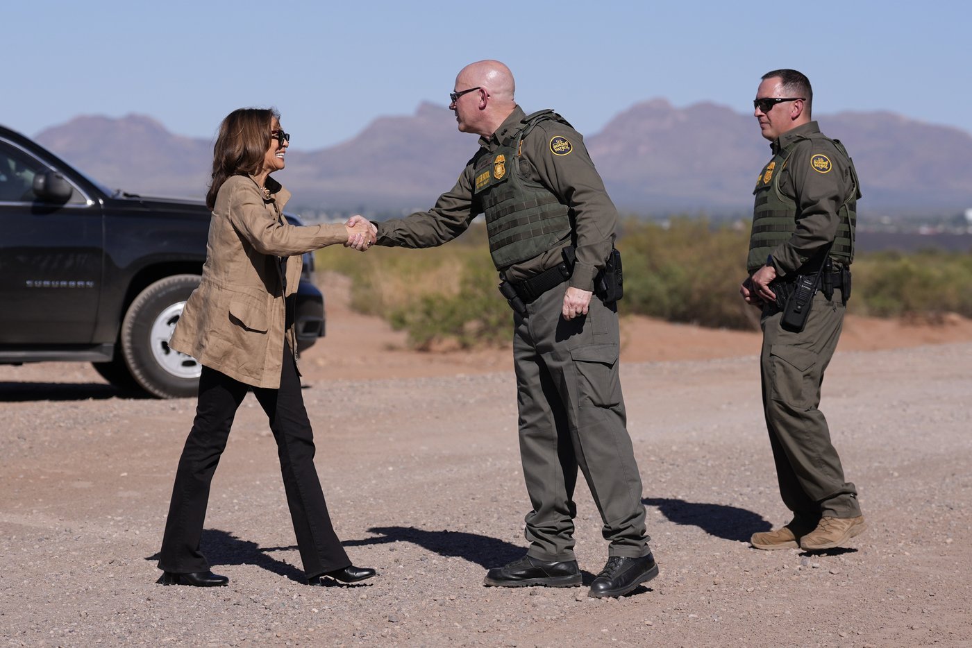 The Latest: Harris heads to US-Mexico border and Trump meets with Zelenskyy | iNFOnews.ca The Latest: Harris heads to US-Mexico border and Trump meets with Zelenskyy | iNFOnews.ca