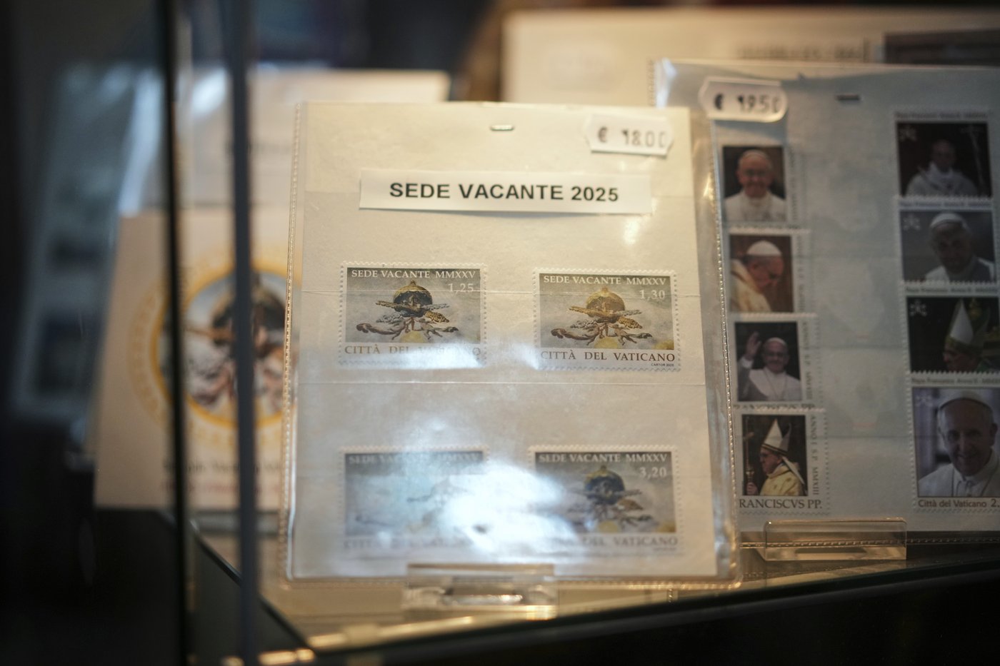 Vatican issues 'sede vacante' postage stamps valid until a new pope is elected | iNFOnews.ca