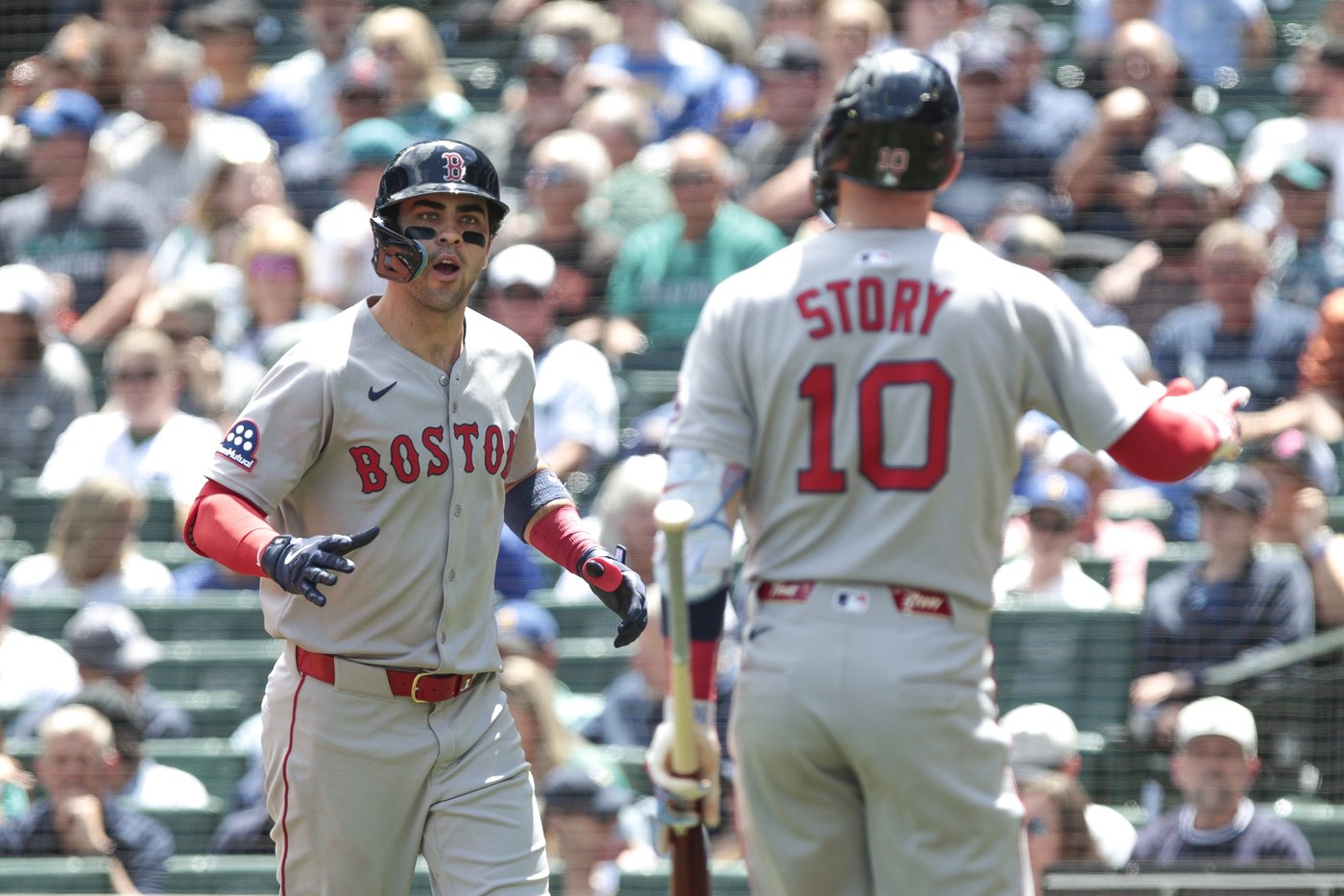 Story hits 2-run homer, Crochet goes 6 strong innings as Red Sox earn series victory over Mariners | iNFOnews.ca