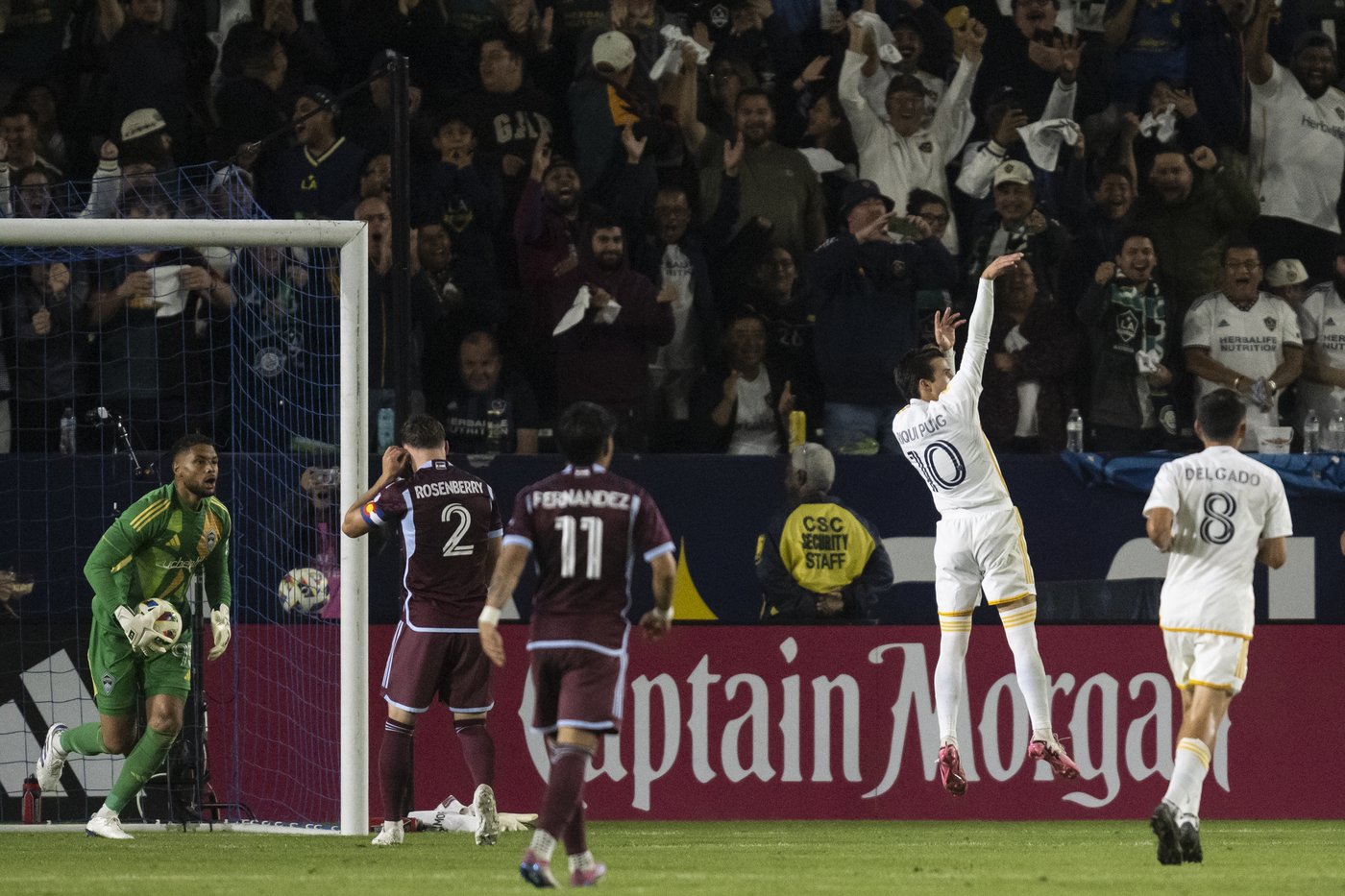 Dejan Joveljic, Riqui Puig both have 2 goals and assist as Galaxy rout Rapids 5-0 in playoff opener | iNFOnews.ca