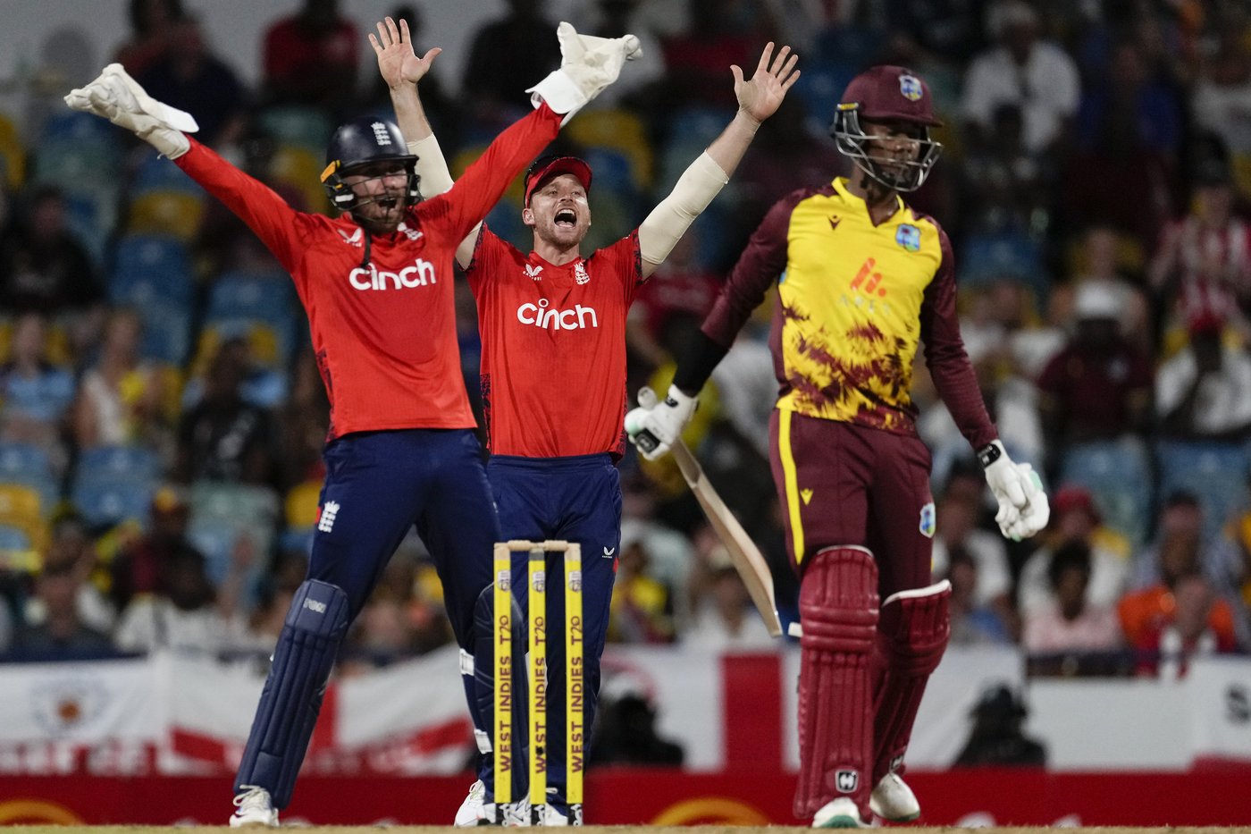 Phil Salt blasts England to an 8-wicket win over the West Indies in the 1st T20 | iNFOnews.ca