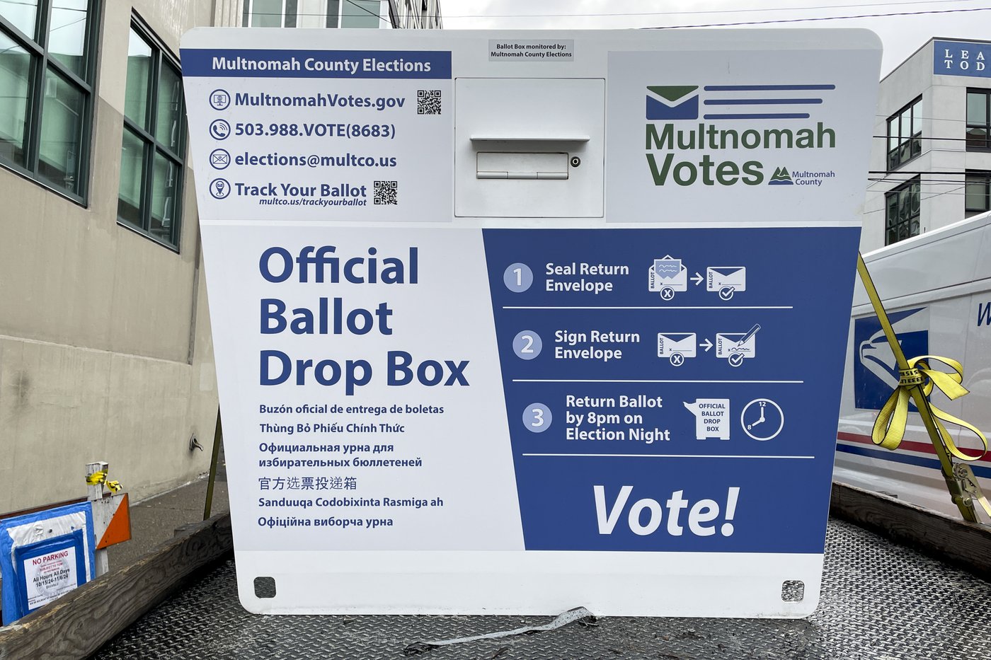 Ballot drop box fires highlight concerns that election conspiracy theories are making them a target | iNFOnews.ca