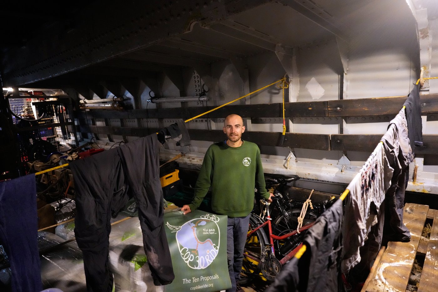 Biking to Brazil, activists urge greener transport at UN climate talks | iNFOnews.ca