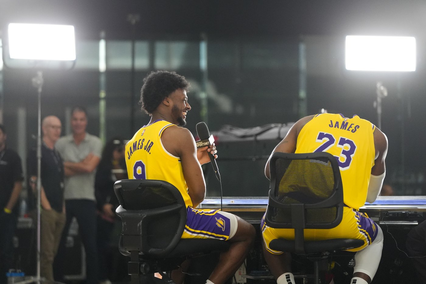 LeBron James is feeling 'pure joy' as he begins Lakers training camp alongside son Bronny | iNFOnews.ca LeBron James is feeling 'pure joy' as he begins Lakers training camp alongside son Bronny | iNFOnews.ca