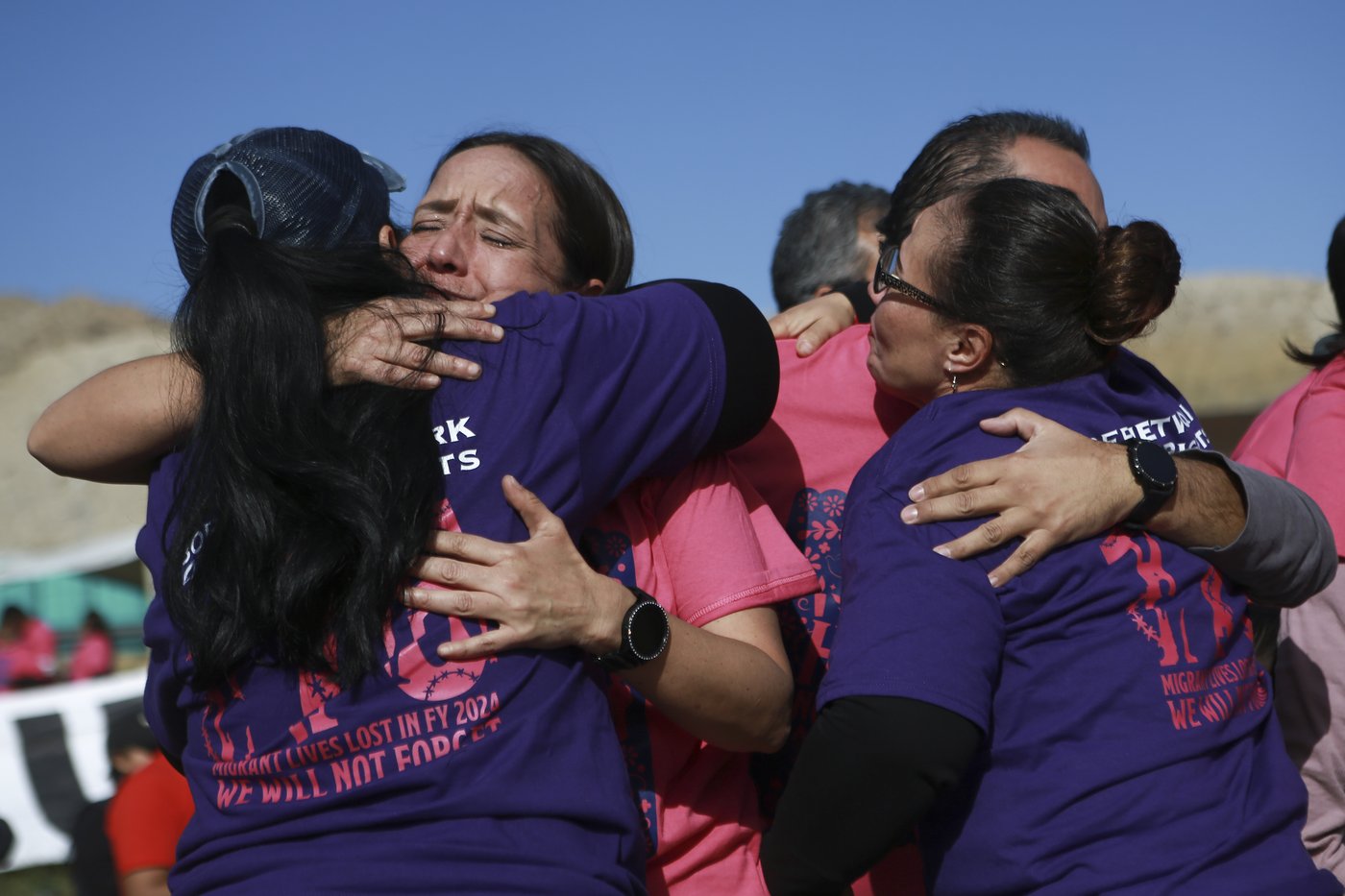 Nearly 200 families separated by US-Mexico border reunite briefly in annual event | iNFOnews.ca