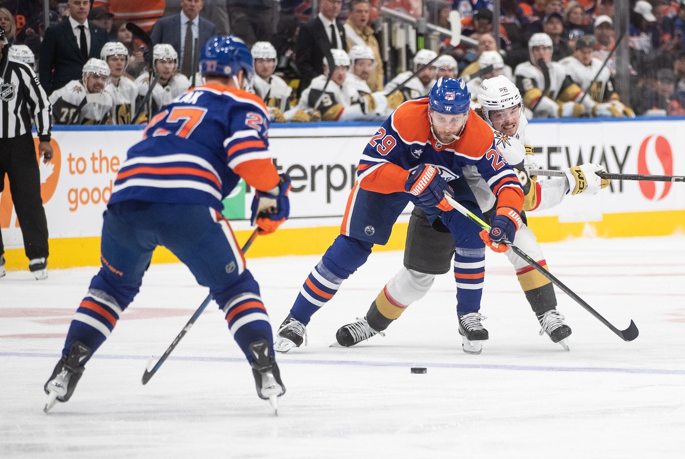 Draisaitl helps Oilers win fifth straight game with 6-3 victory over Golden Knights | iNFOnews.ca Draisaitl helps Oilers win fifth straight game with 6-3 victory over Golden Knights | iNFOnews.ca