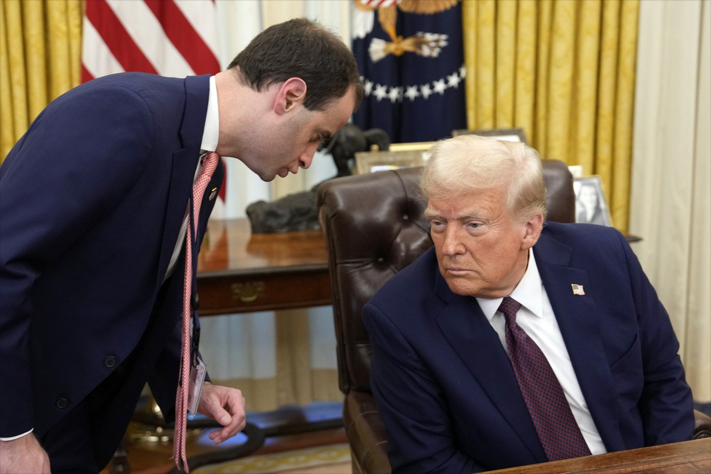 Who's the guy handing Trump those binders of executive orders? Meet Will Scharf | iNFOnews.ca