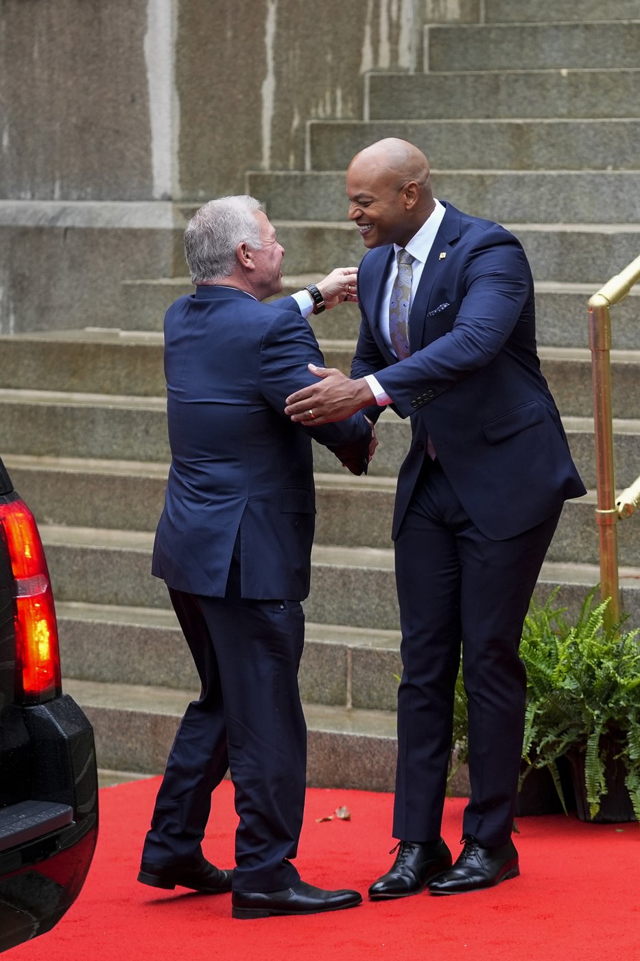 Maryland Gov. Wes Moore welcomes King Abdullah II of Jordan to Maryland Capitol | iNFOnews.ca