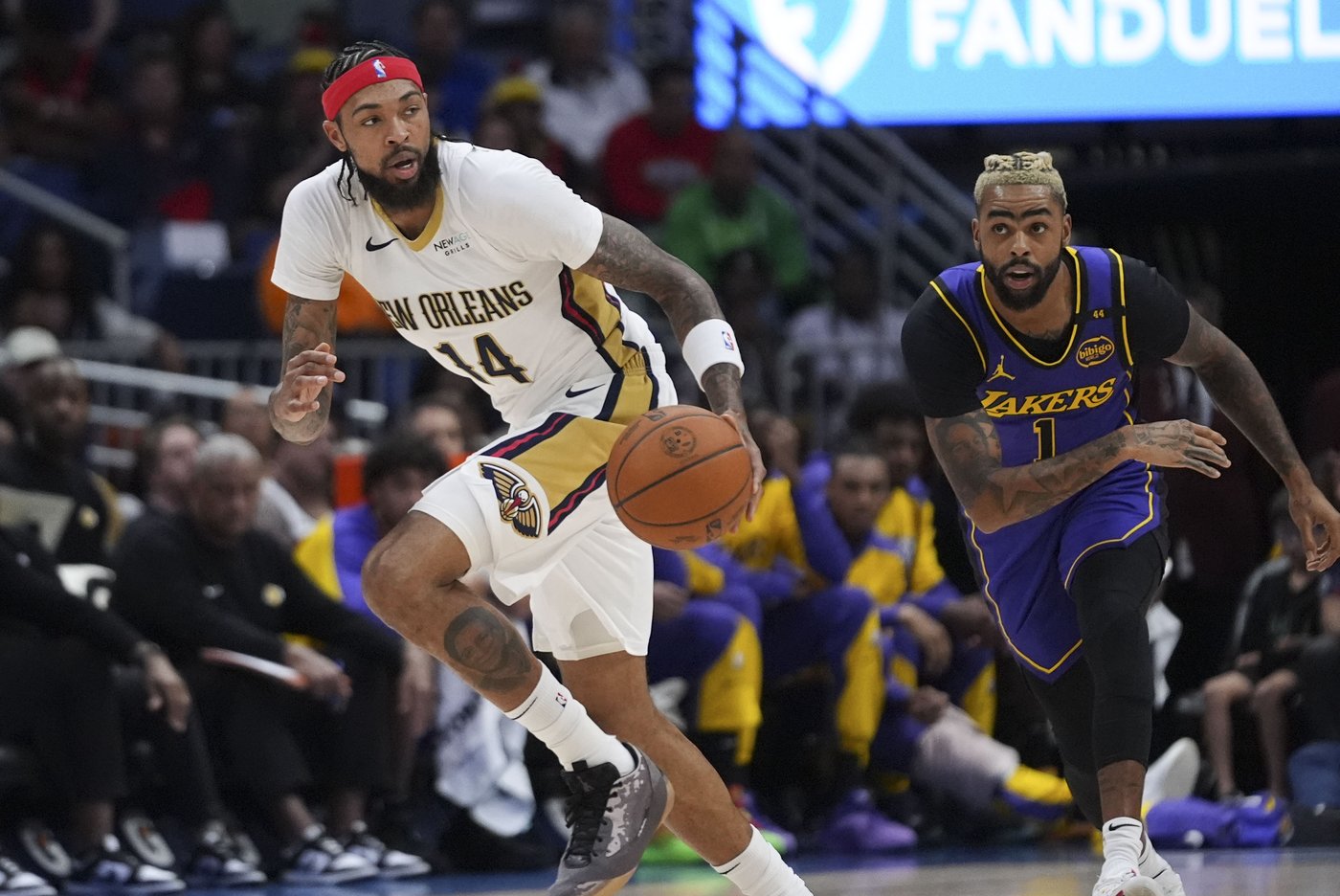 Anthony Davis has 31 points and 14 rebounds to lead Lakers past the Pelicans 104-99 | iNFOnews.ca