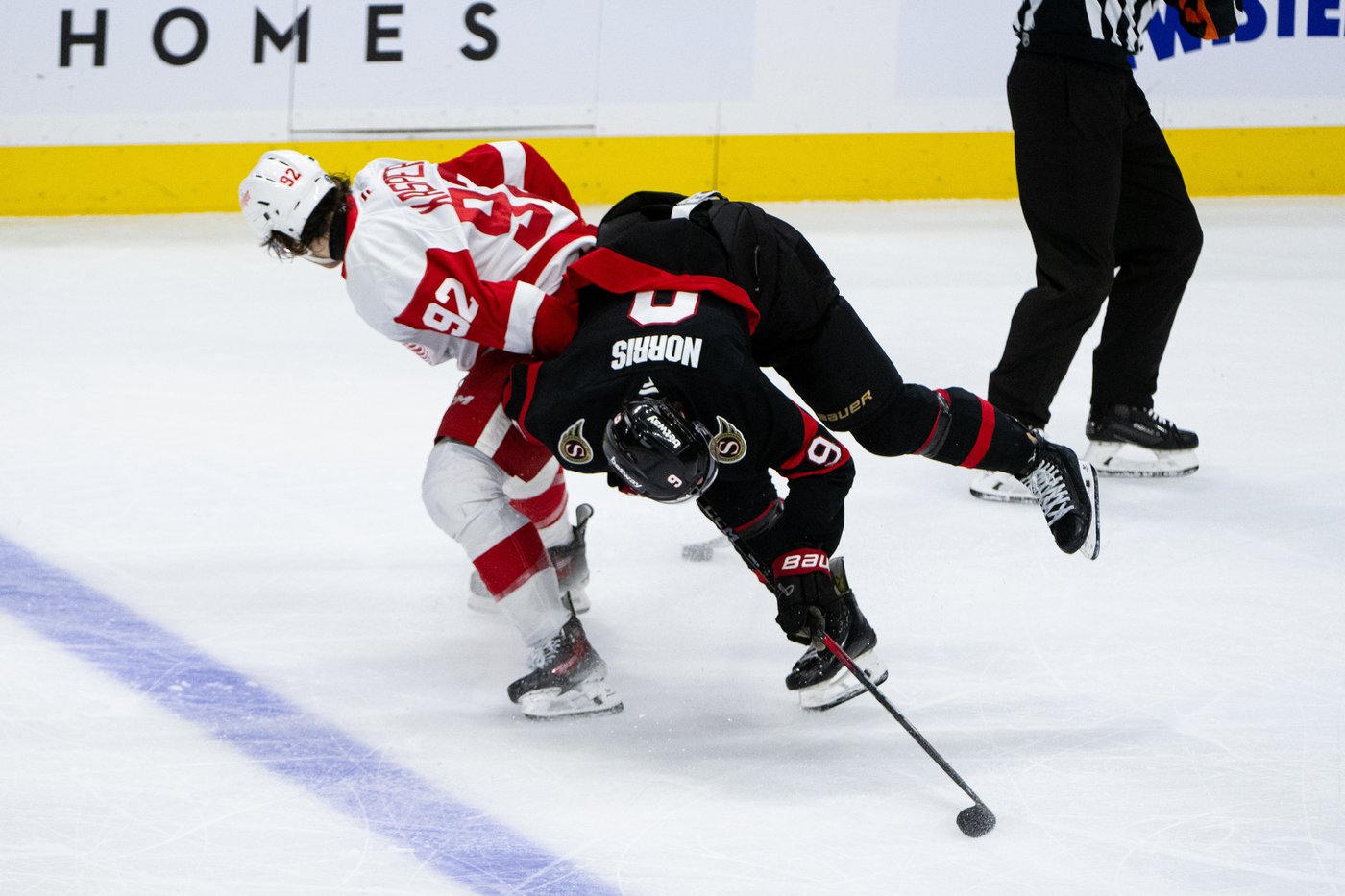 Ottawa Senators forward Josh Norris fined US$2K for diving | iNFOnews.ca Ottawa Senators forward Josh Norris fined US$2K for diving | iNFOnews.ca