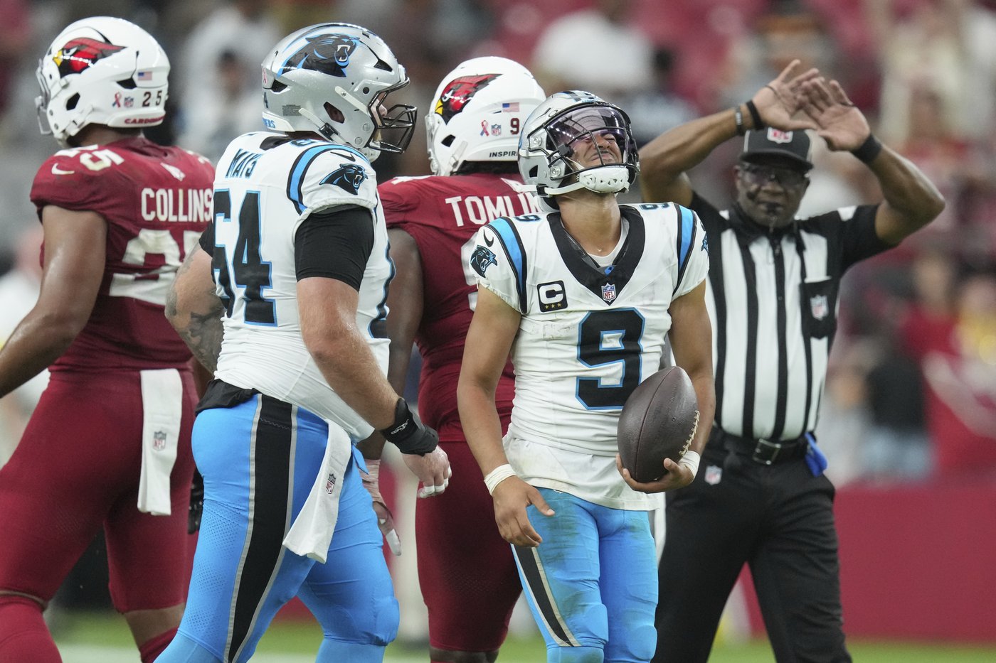 Bryce Young, Panthers come up short with late rally in loss to Cardinals | iNFOnews.ca Bryce Young, Panthers come up short with late rally in loss to Cardinals | iNFOnews.ca