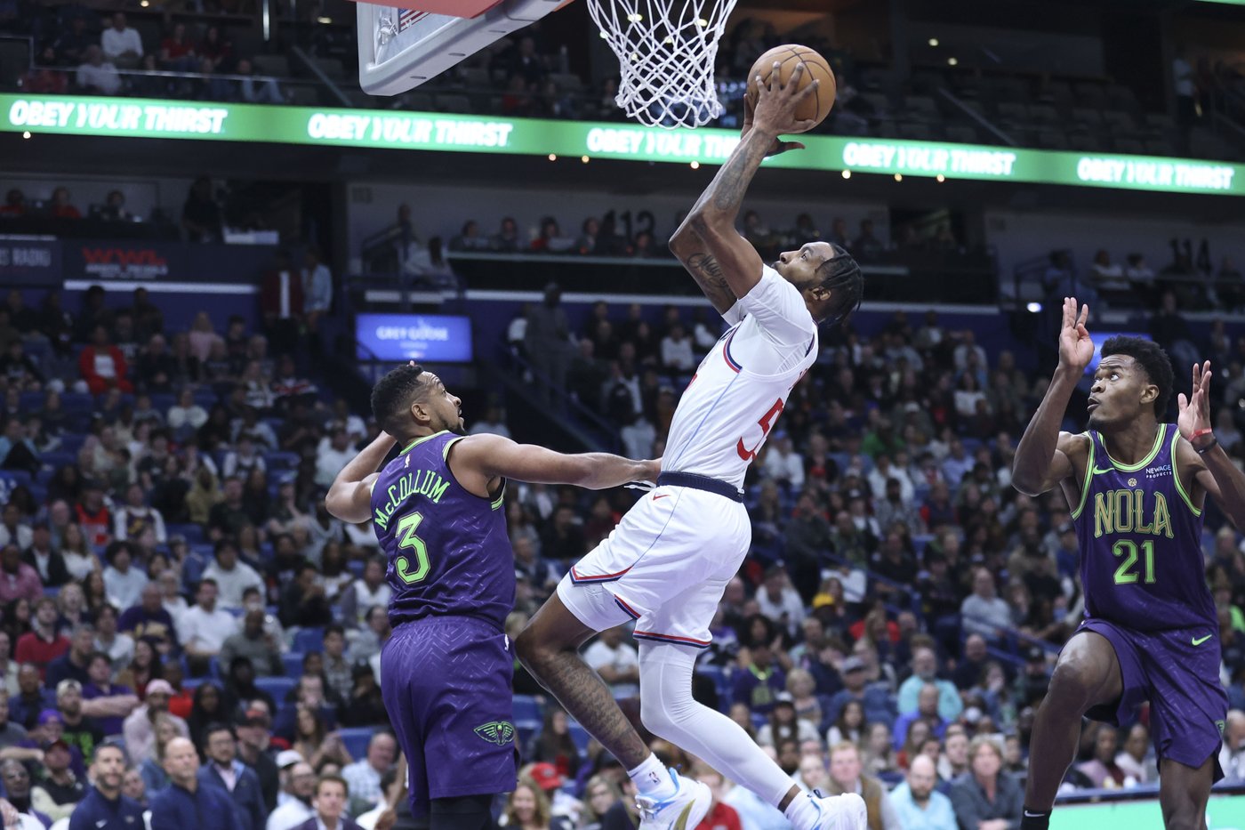 Powell and Harden lift the Clippers to a 116-113 comeback victory over the skidding Pelicans | iNFOnews.ca