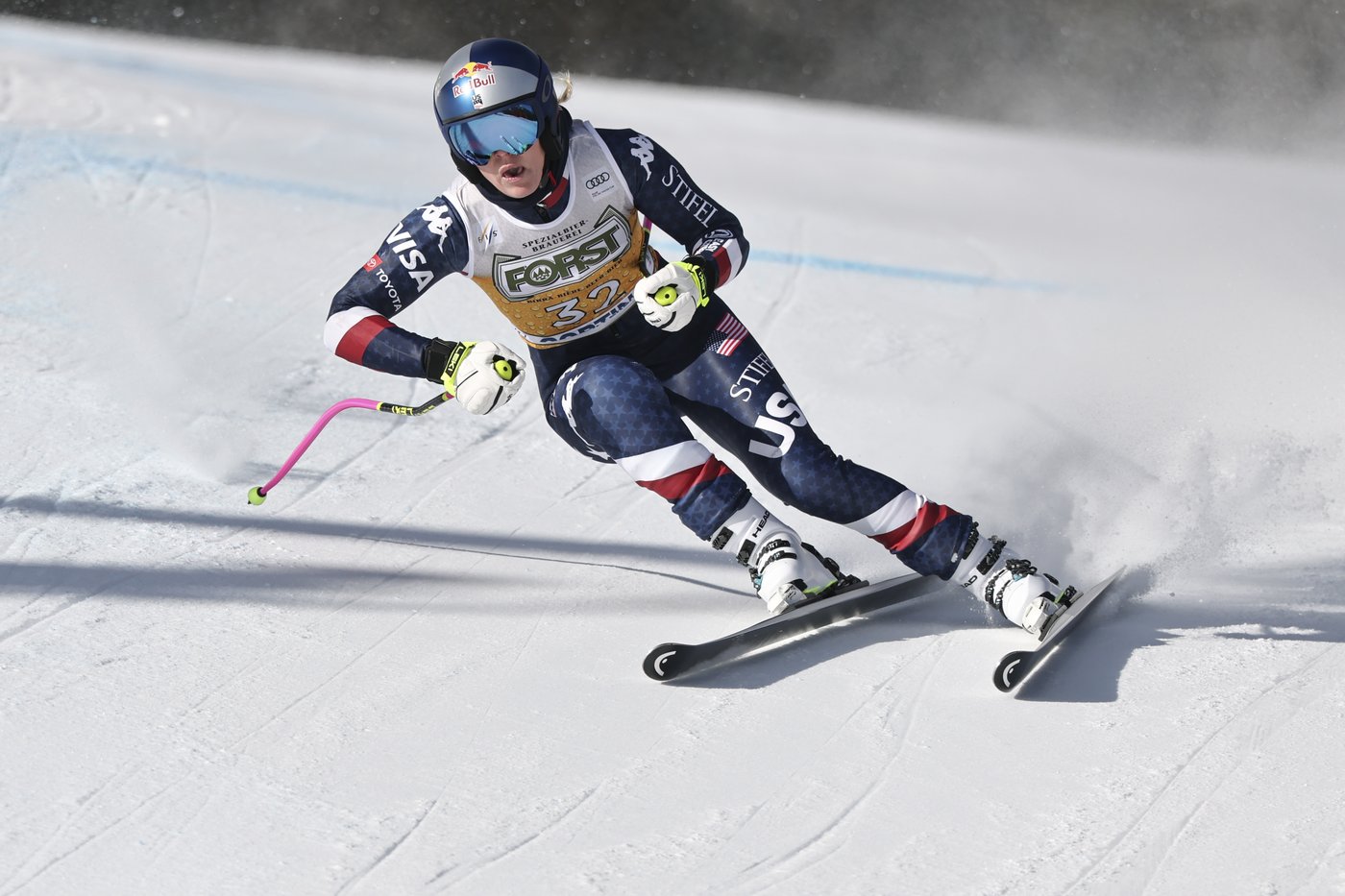 Lindsey Vonn says her 'bum is sore' from fall in downhill training but otherwise she feels fine | iNFOnews.ca Lindsey Vonn says her 'bum is sore' from fall in downhill training but otherwise she feels fine | iNFOnews.ca
