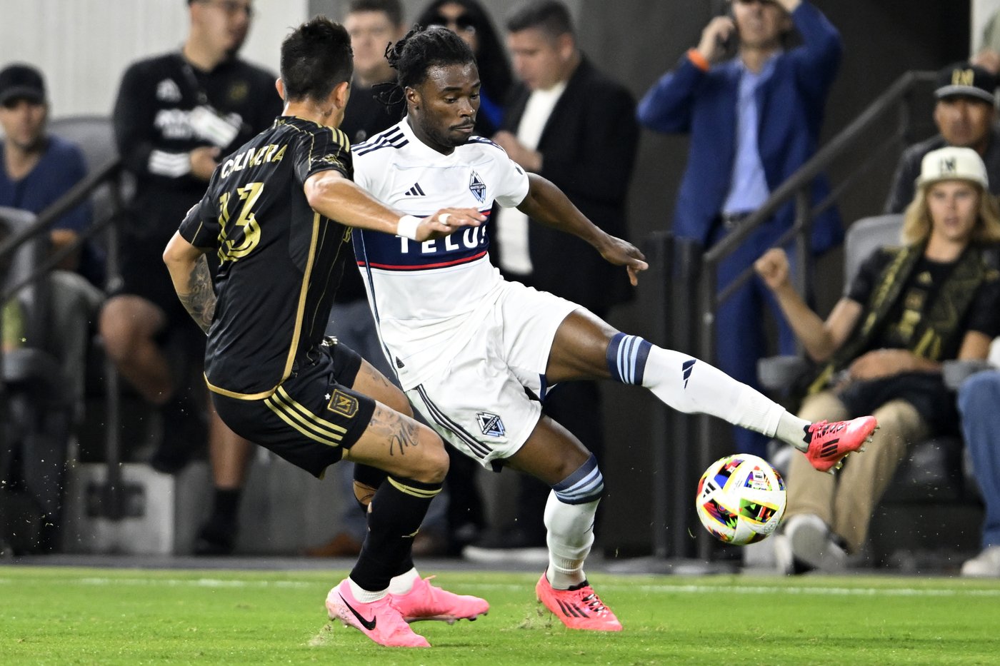 Bouanga, Olivera score as LAFC opens MLS playoffs with 2-1 win over Whitecaps | iNFOnews.ca