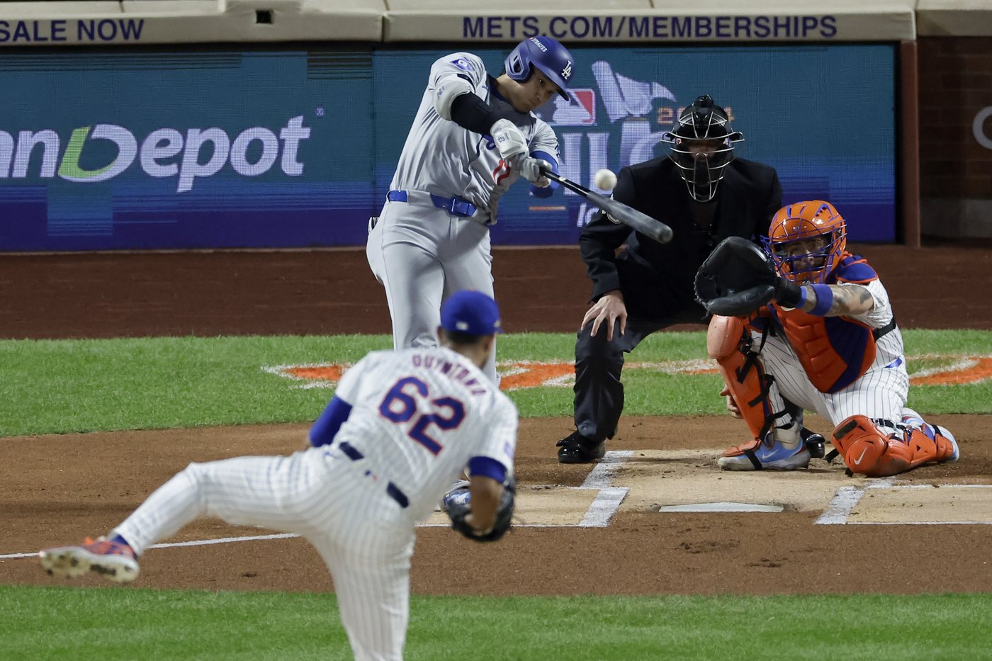 Shohei Ohtani homers to lead off NLCS Game 4 for Dodgers against Mets | iNFOnews.ca
