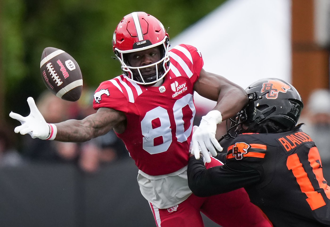 Stampeders wide receiver Damien Alford on a touchdown tear in CFL rookie season | iNFOnews.ca