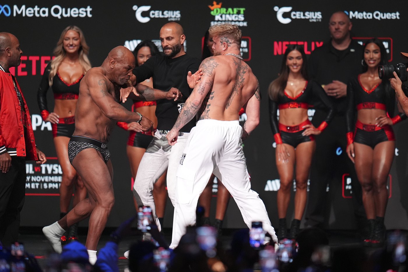 Mike Tyson concedes the role of villain to young foe in 58-year-old's fight with Jake Paul | iNFOnews.ca