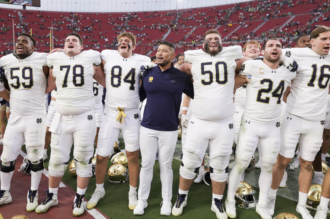 Indiana at Notre Dame in CFP will be teams' 1st meeting since '91, winner gets Georgia in Sugar Bowl | iNFOnews.ca Indiana at Notre Dame in CFP will be teams' 1st meeting since '91, winner gets Georgia in Sugar Bowl | iNFOnews.ca
