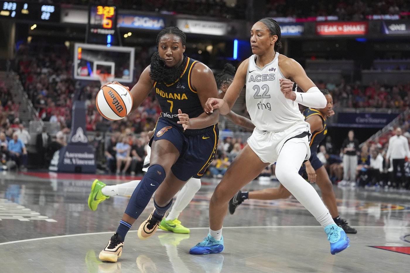 Fever snap 16-game losing streak against Aces with 81-54 win | iNFOnews.ca Fever snap 16-game losing streak against Aces with 81-54 win | iNFOnews.ca
