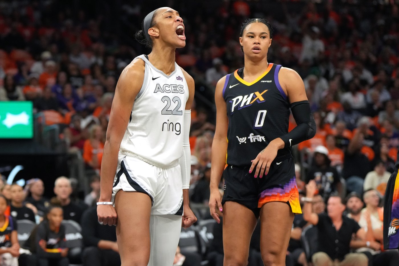 Wilson hits last-second jumper to lift Aces over Mercury 90-88 for a 3-0 lead in the WNBA Finals | iNFOnews.ca Wilson hits last-second jumper to lift Aces over Mercury 90-88 for a 3-0 lead in the WNBA Finals | iNFOnews.ca