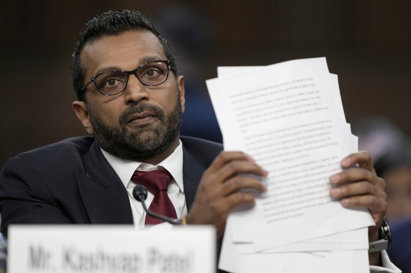 Trump's FBI chief pick, Kash Patel, insists he has no 'enemies list' and won't seek retribution | iNFOnews.ca Trump's FBI chief pick, Kash Patel, insists he has no 'enemies list' and won't seek retribution | iNFOnews.ca