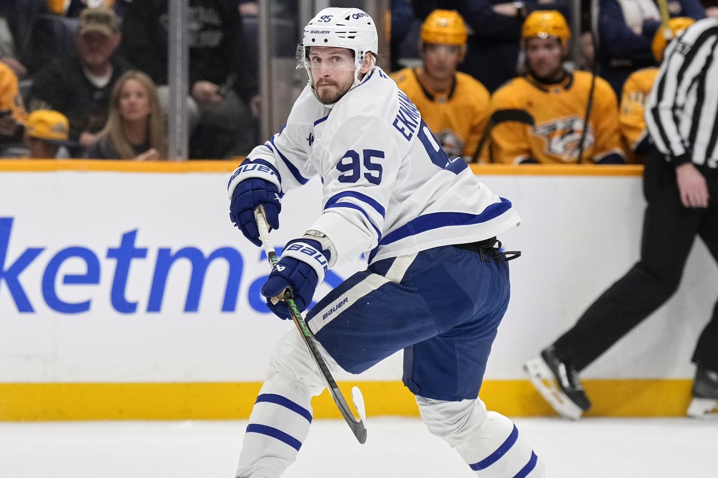 Oliver Ekman-Larsson ready to go for Maple Leafs against Senators in Game 1 | iNFOnews.ca