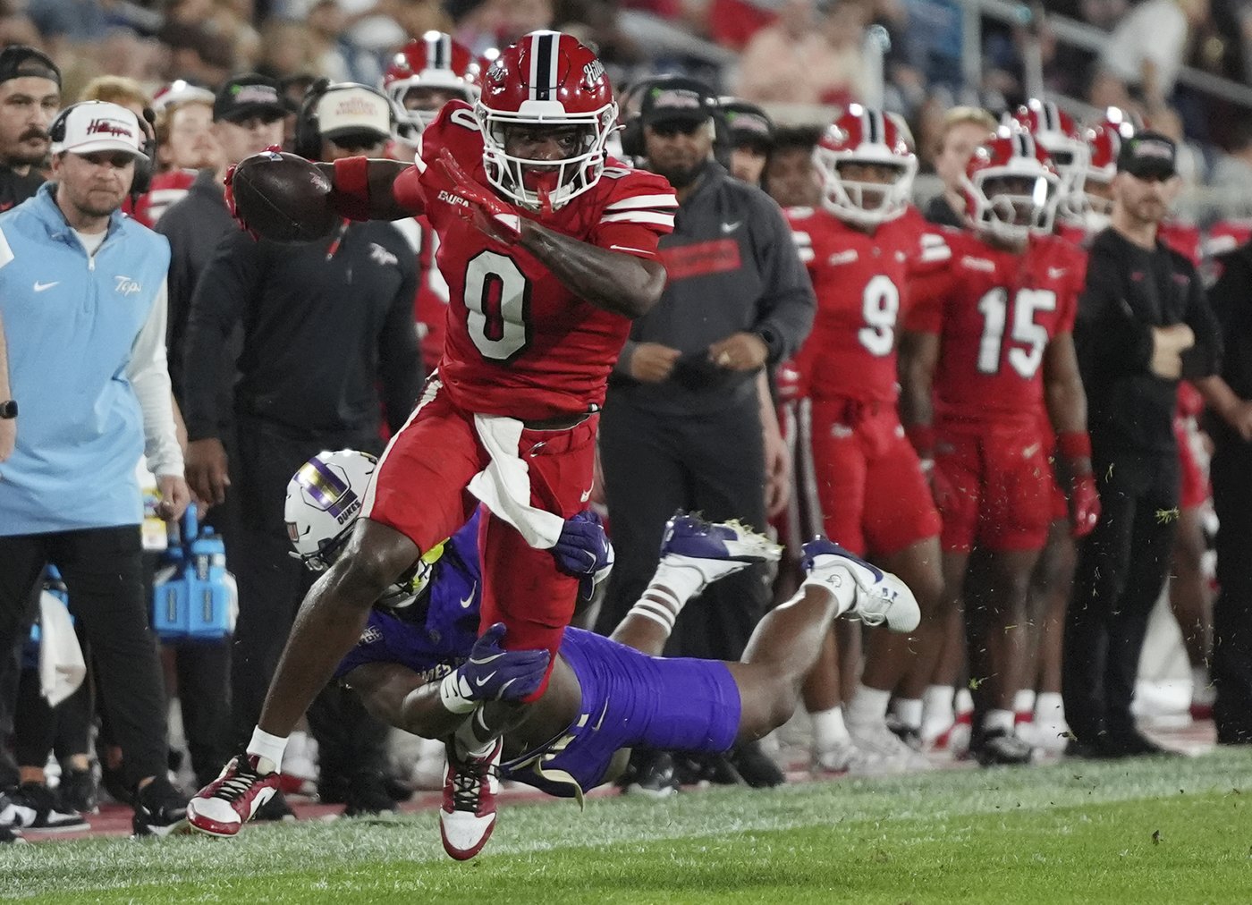 James Madison secures its first bowl win after topping Western Kentucky 27-17 in the Boca Raton | iNFOnews.ca