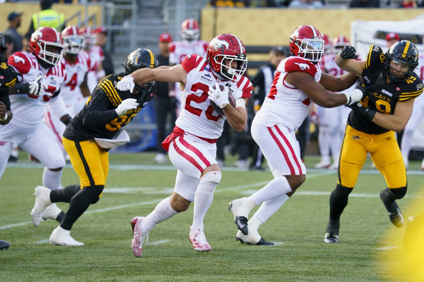 Ticats fail to lock down first pace in CFL East after 37-20 loss to Stampeders | iNFOnews.ca Ticats fail to lock down first pace in CFL East after 37-20 loss to Stampeders | iNFOnews.ca