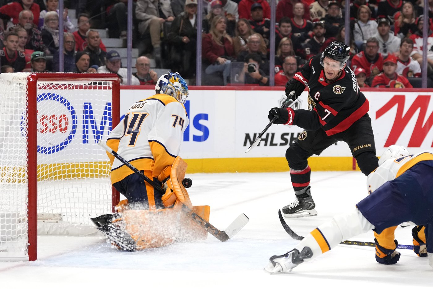 Ottawa Senators captain Brady Tkachuk sidelined after undergoing thumb surgery | iNFOnews.ca