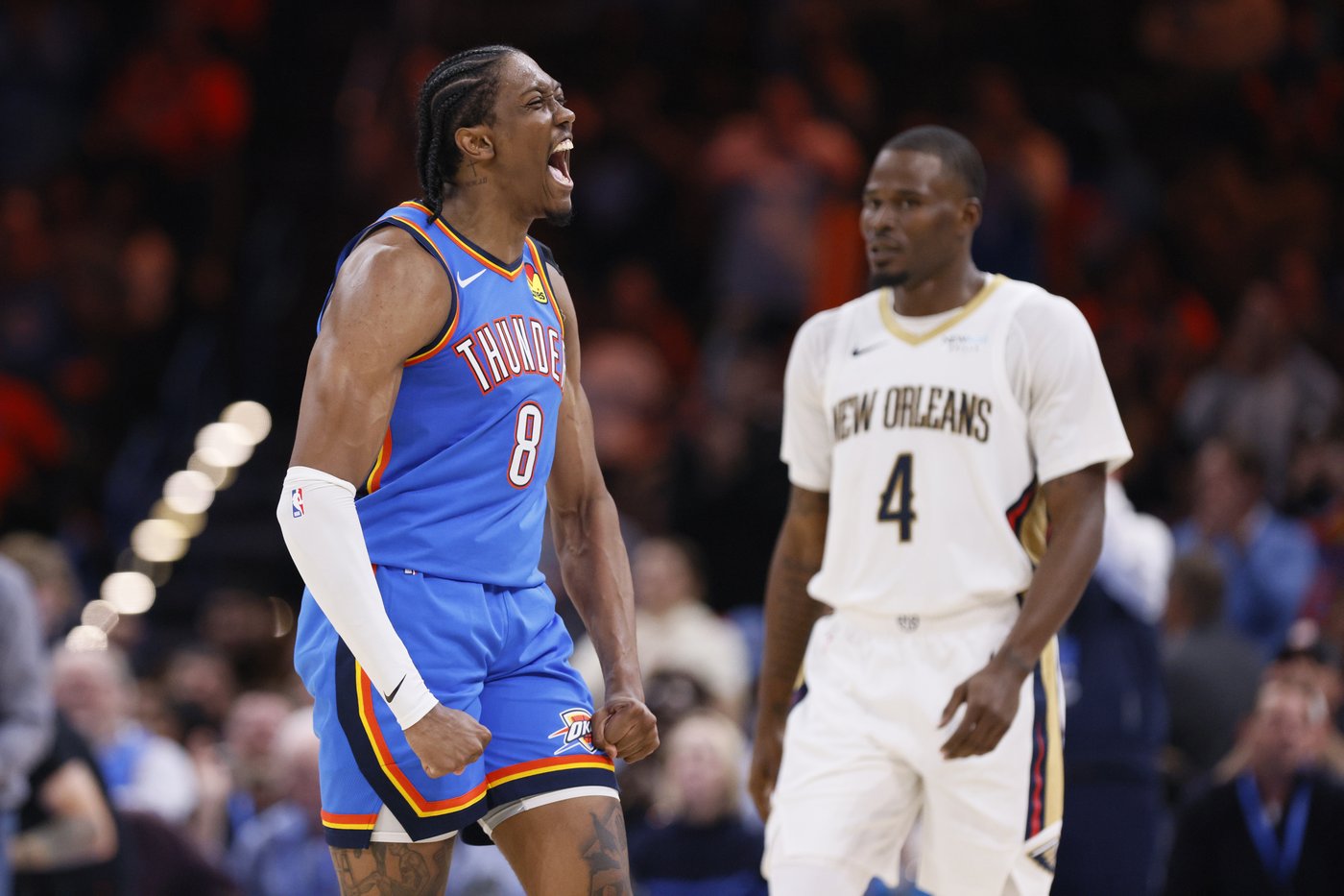 Thunder beat short-handed Pelicans 106-88 for 2nd straight win without injured forward Chet Holmgren | iNFOnews.ca Thunder beat short-handed Pelicans 106-88 for 2nd straight win without injured forward Chet Holmgren | iNFOnews.ca