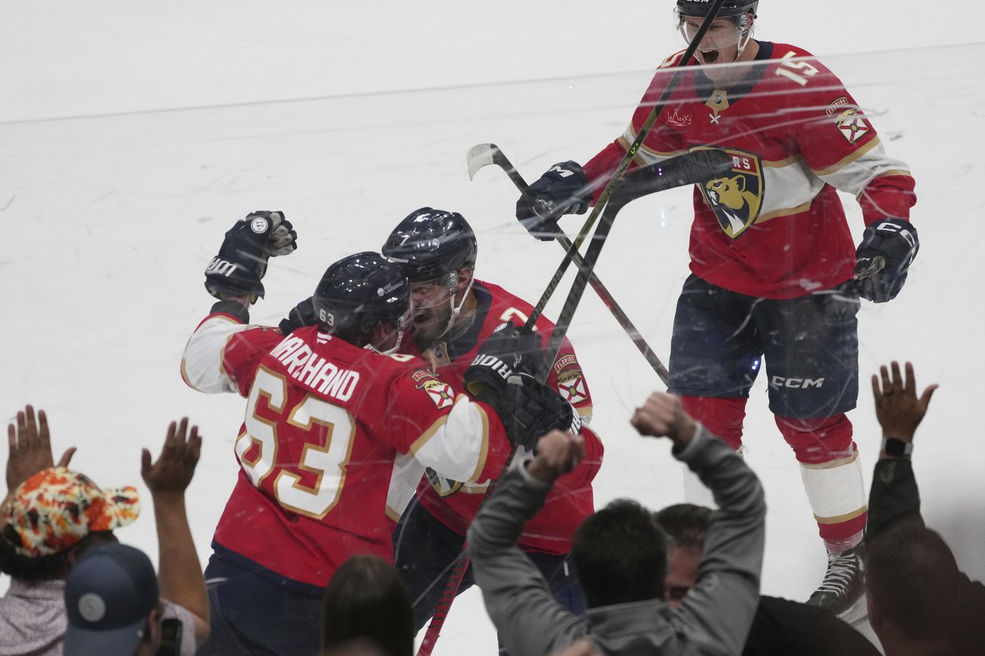 Marchand scores in OT, Panthers top Maple Leafs 5-4 to cut series deficit to 2-1 | iNFOnews.ca Marchand scores in OT, Panthers top Maple Leafs 5-4 to cut series deficit to 2-1 | iNFOnews.ca