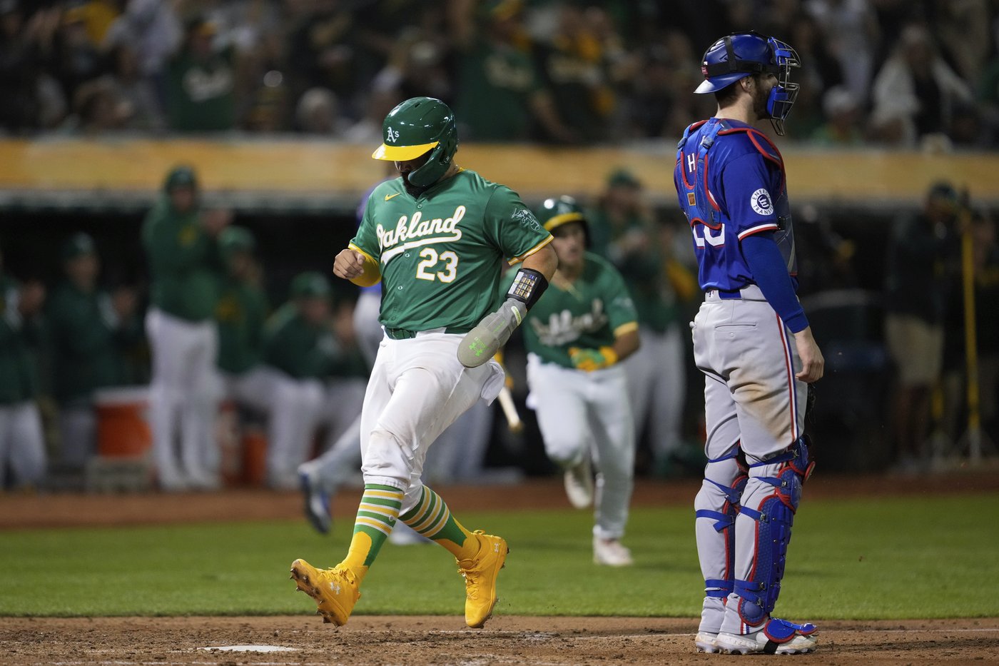 Wilson gets winning hit in 9th as A's open final series at Coliseum with 5-4 victory over Rangers | iNFOnews.ca Wilson gets winning hit in 9th as A's open final series at Coliseum with 5-4 victory over Rangers | iNFOnews.ca