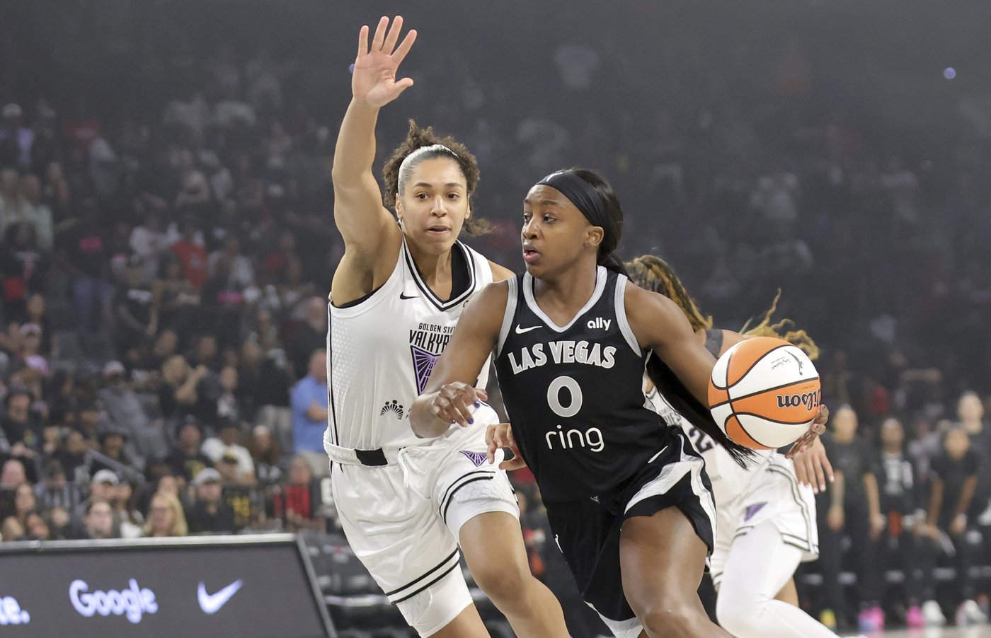 Jackie Young scores final 10 points for Aces in 104-102 win over Valkyries | iNFOnews.ca Jackie Young scores final 10 points for Aces in 104-102 win over Valkyries | iNFOnews.ca