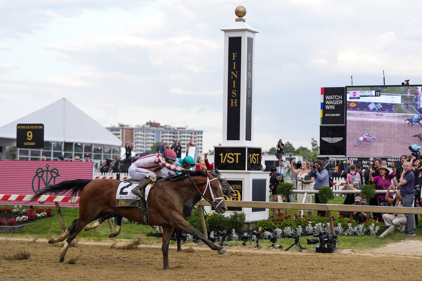 Journalism comes from behind to win the Preakness 2 weeks after finishing 2nd in the Kentucky Derby | iNFOnews.ca