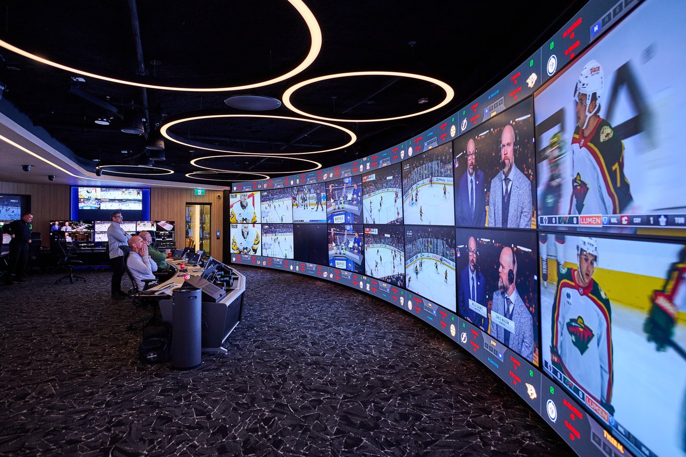 'We don't hate your team': A look at the NHL's reimagined, tech-driven situation room | iNFOnews.ca
