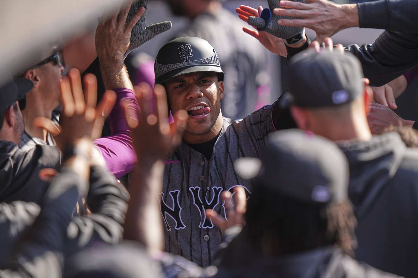 Juan Soto snaps 17-game home run drought in Mets' win | iNFOnews.ca Juan Soto snaps 17-game home run drought in Mets' win | iNFOnews.ca